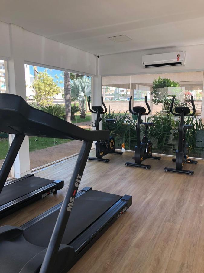 Ferienwohnung Apartamento Proximo Ao Parque E Aeroporto - Com Academia E Piscina Uberlândia Exterior foto